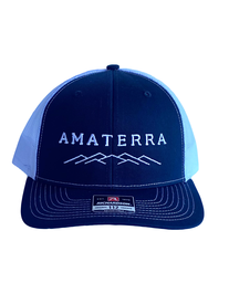 AMA hat, navy/white